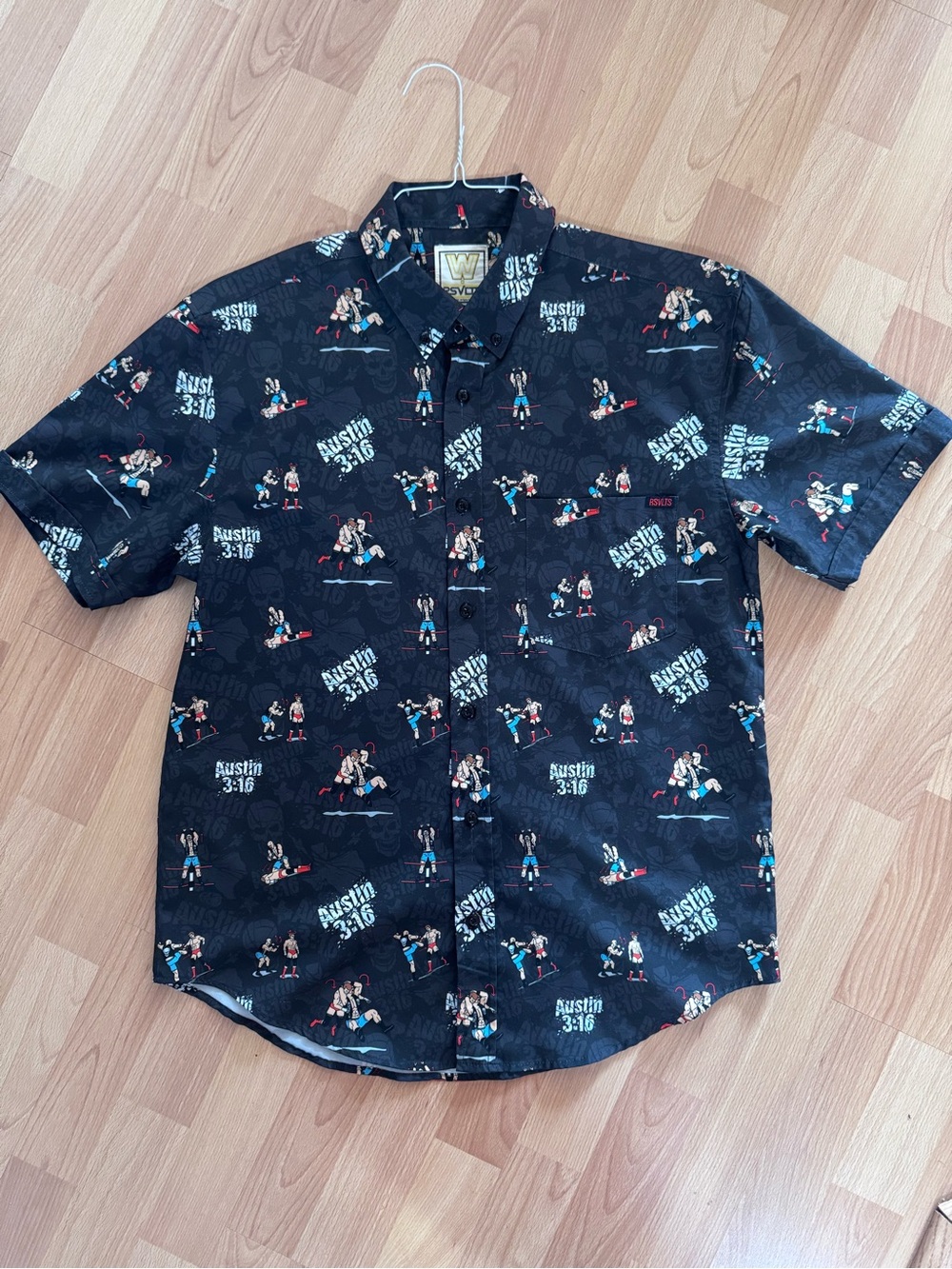 RSVLTS WWE STONE COLD STEVE AUSTIN Austin 3:16 STUNNER SHIRT